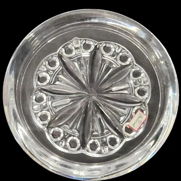 Baccarat Crystal Rosace Wine Bottle, Champagne And Decanter Coaster - Picture 5 of 5